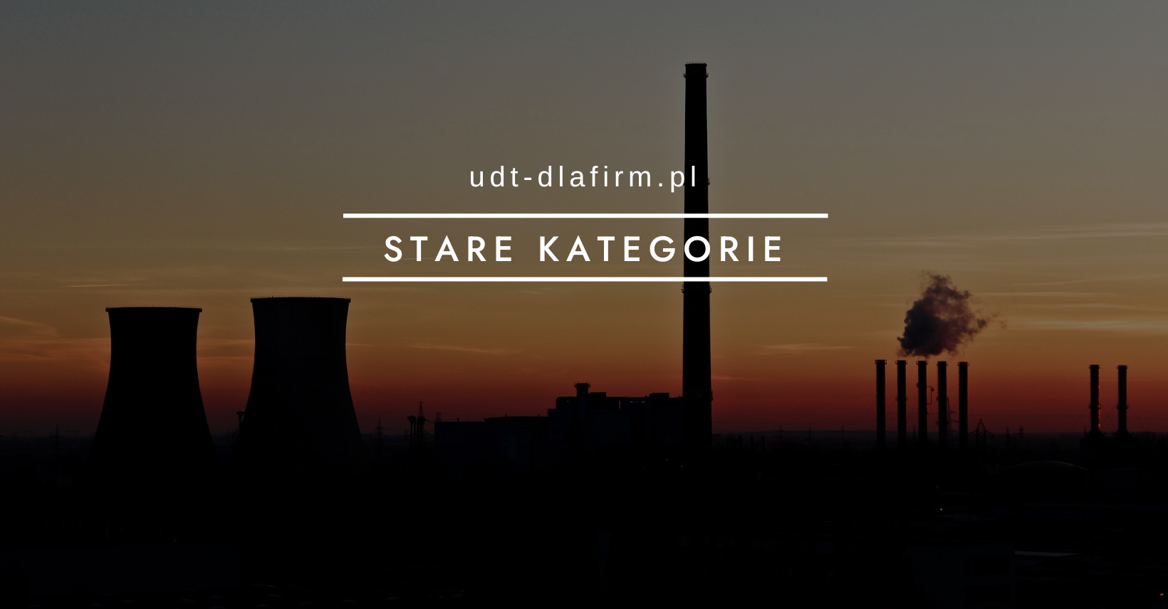 STARE Kategorie Uprawnie Nadawane Przed 1 06 2019 R Udt dlafirm pl